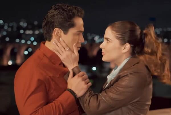Eva Cedeño y Mario Morán, protagonistas de la telenovela Sabor a ti