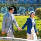 Curro y Ángela durante su luna de miel en Lisboa en La Promesa